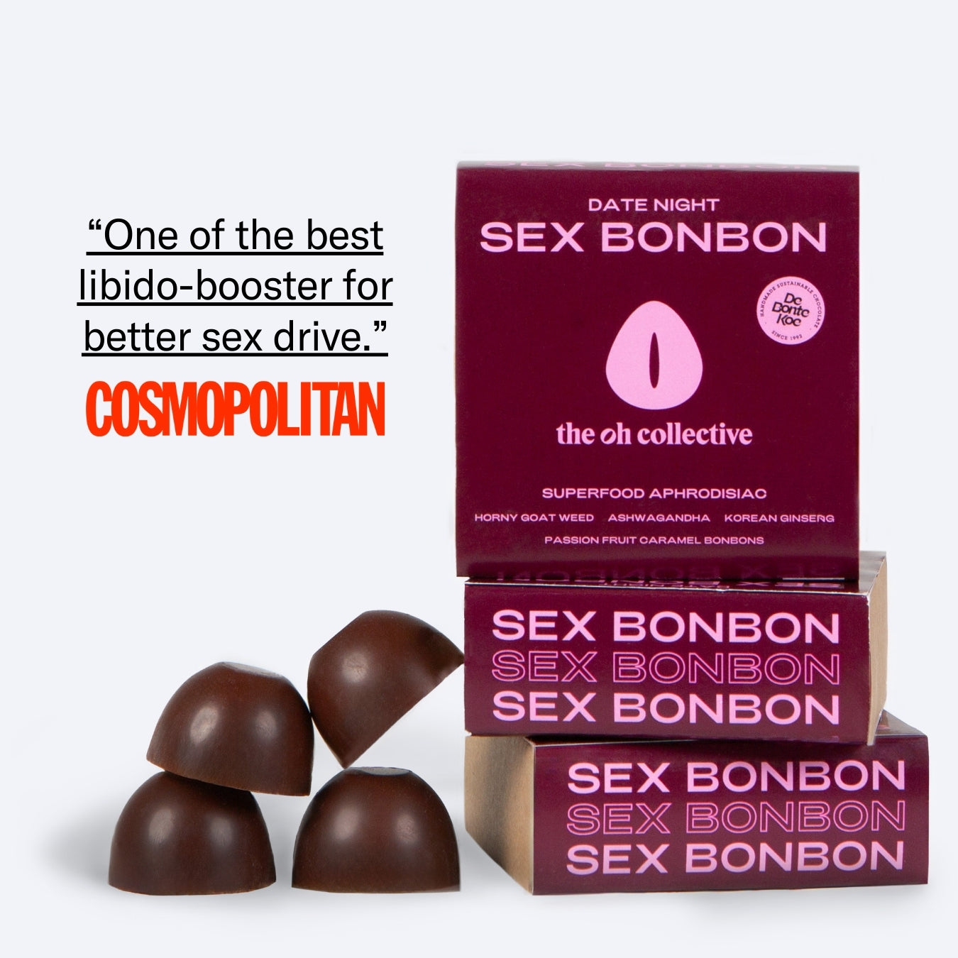 Sex BonBon Libido Boosting Sex Chocolates For Date Night The  