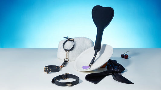 BDSM bondage set whips cuffs blindfolds
