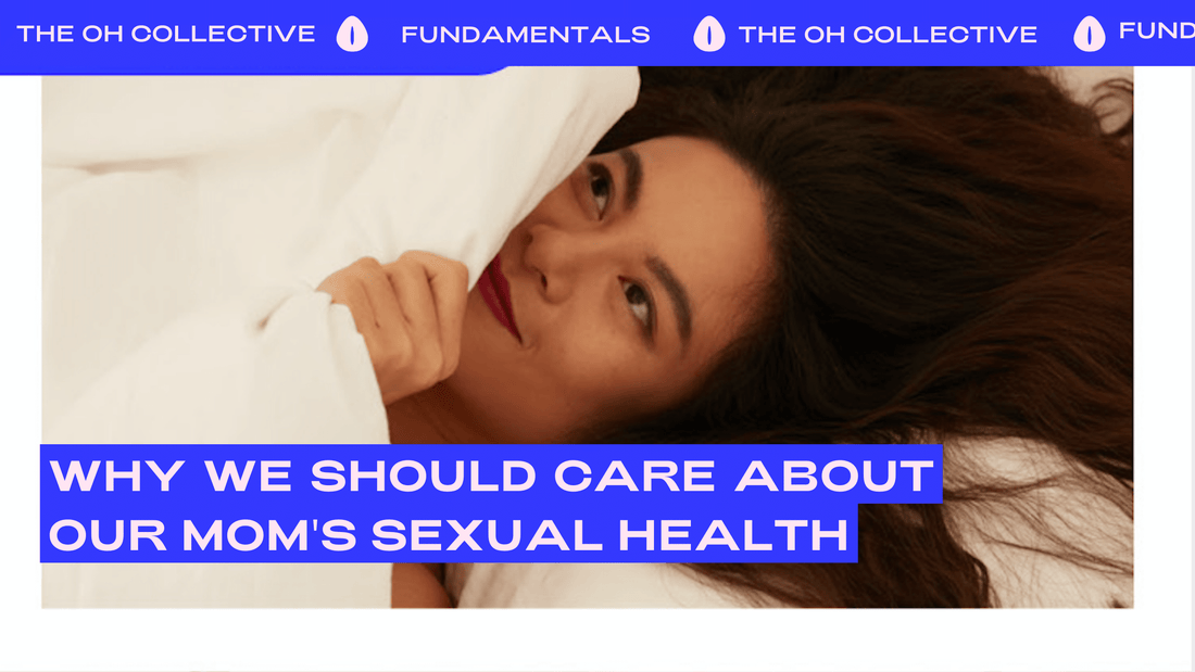 Image of a woman lying under the covers with a slightly embarrassed expression on her face. She appears to be deep in thought, possibly contemplating her own sexual health and exploration. This image relates to the blog post on why we should care about 