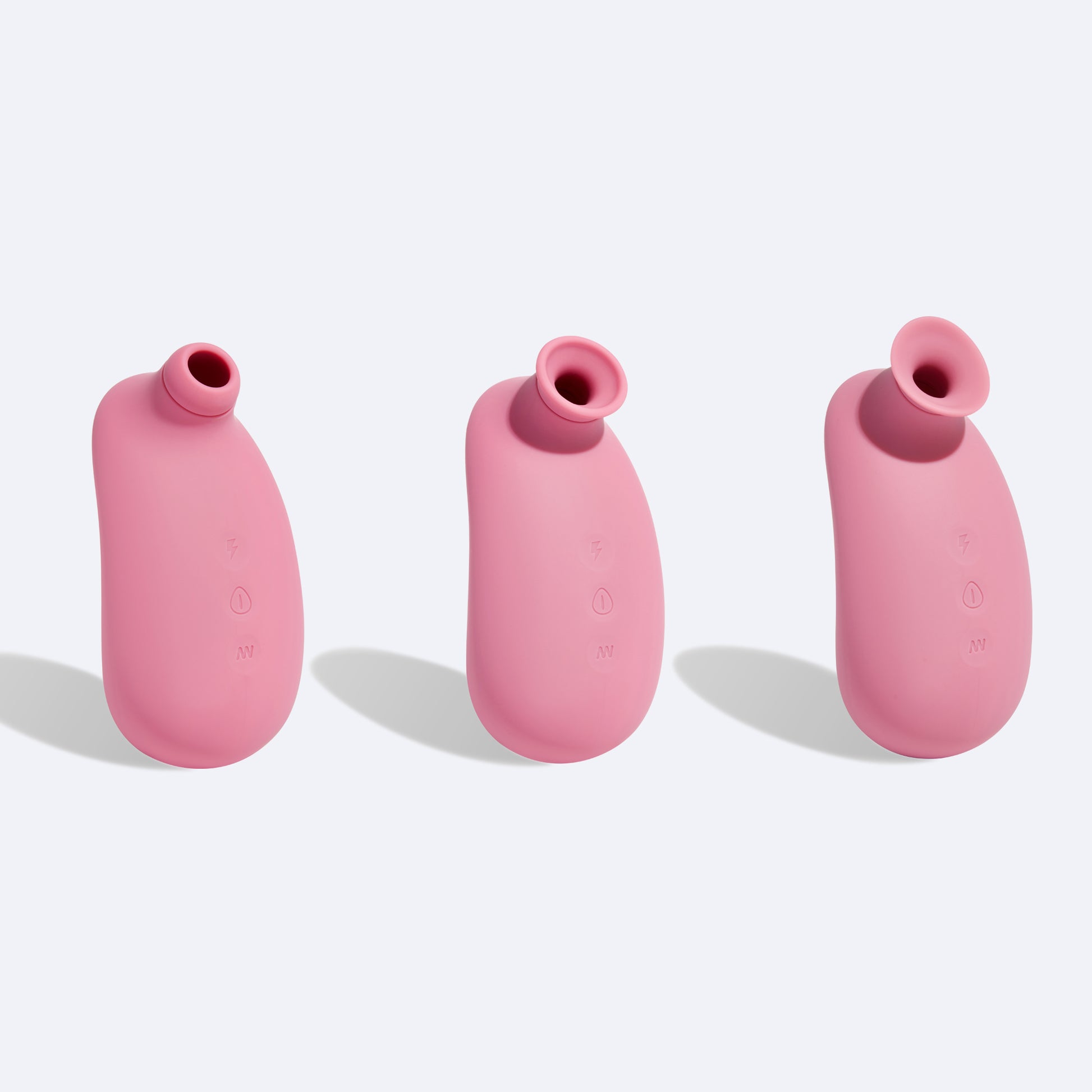 Our CHI Air Suction Vibrator comes with 3 interchangeable suction heads